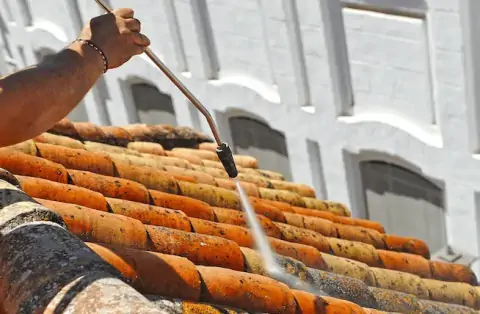 Nettoyage de toitures - Lanloup